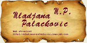 Mlađana Palačković vizit kartica